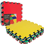 Staples: 8 Piece Multicolor EVA Foam Exercise Mat