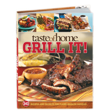 Shop Taste of HomeGrill It!, Most Popular Grilling Cookbook Only $9.99 + Free Shipping!